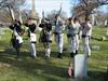 William Duvol. Revolutionary War. Military salute