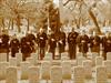 Civil War headstones & re-enactors