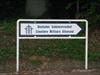 Sign: Deutscher Soldatenfriedhof