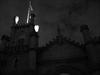 Castle with night sky
