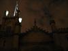Castle with night sky