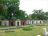 Mausoleum row