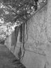 Cemetery wall