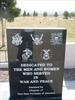Dedicated to the Men and Women Who Served in War and Peace