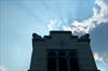 Chapel with sunrays