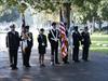 CFD Color Guard and the AFFI Honor Guard