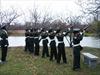 Twenty-one gun salute