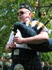 Emerald Society Bagpiper