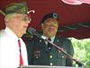 Commander Wenserski and Sergeant Major Giddens