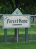 Forest Home Cemetery Entrance